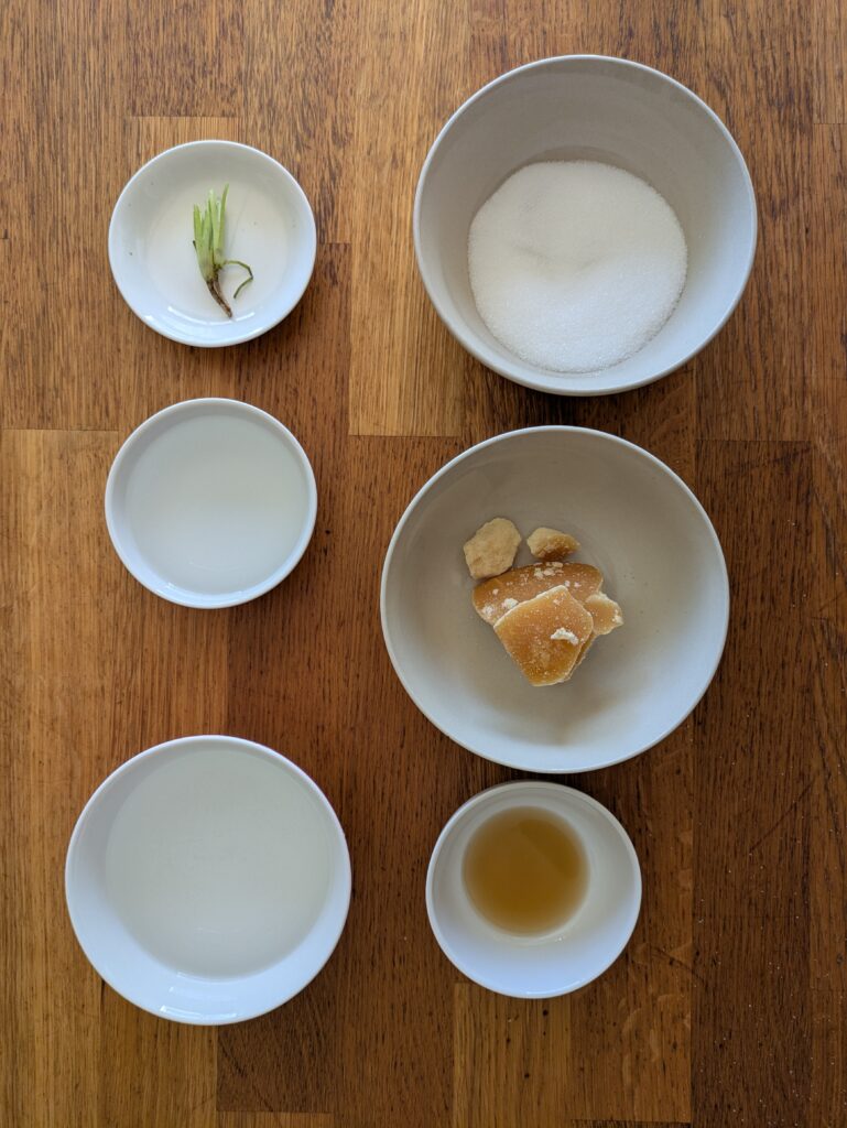 ingredients required to make thai cucumber relish