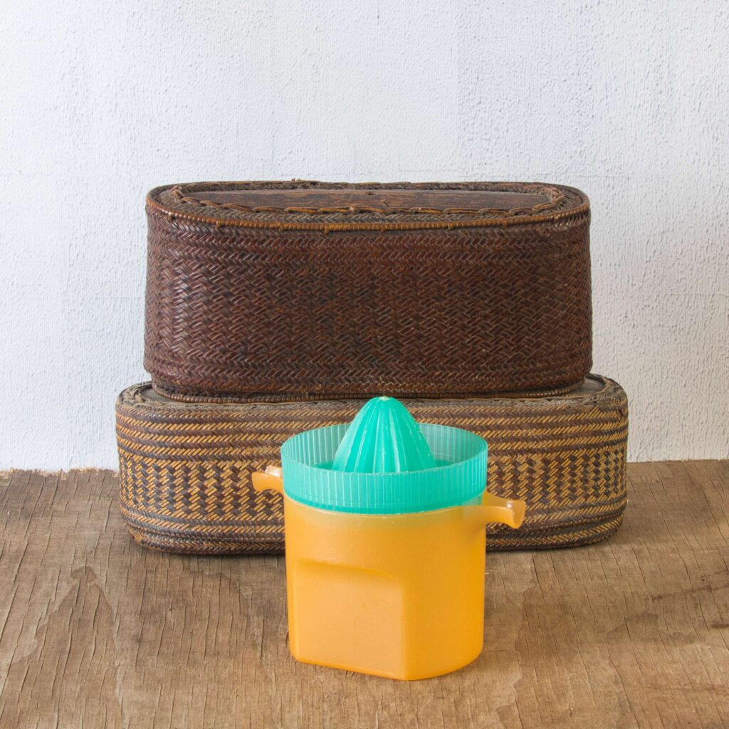 Handheld citrus juicer for fresh lime juice for Thai chicken laab